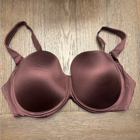 Soma stunning support smooth full coverage bra Elegant maroon Women's 40DDD - Picture 1 of 2